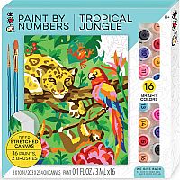 Tropical Jungle - Paint by Numbers