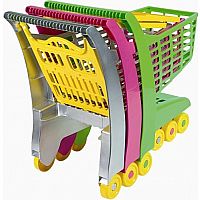 Mini Shopping Cart - Assorted Colours.