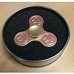Metal Tri-Logo Fidget Spinner - Assorted