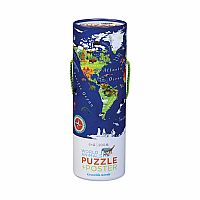 World Animals Puzzle - Crocodile Creek