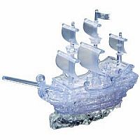 Pirate Ship - 3D Crystal Puzzle.