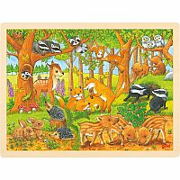 Baby Animals - Wooden Tray Puzzle