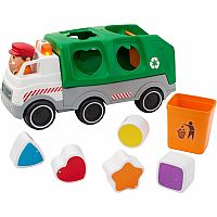 Shape Sorting Recycle Truck 