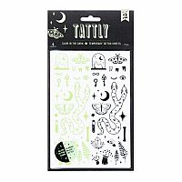 The Curiosities Temporary Tattoos (Glow-in-the-Dark) - Tattly