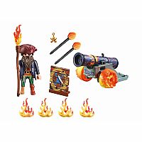 Pirates: Pirate with Cannon Gift Set