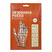 Hand - 3D Wooden Puzzle