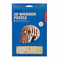 Skull - 3D Wooden Puzzle