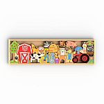 Farm A-Z Wood Puzzle & Playset 