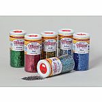 Glitter Crystals - 6 Assorted Colours