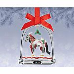 Breyer Horses 2021 Holiday Collection Stirrup Ornament - Arctic Grandeur.