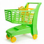 Mini Shopping Cart - Assorted Colours.