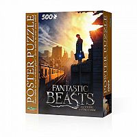 Fantastic Beasts and Where to Find Them New York City 500 Piece Poster-Puzzle Retired