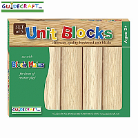 5 Piece Hardwood Unit Block 
