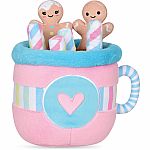 Dunking Gingerbread Plush Pillow