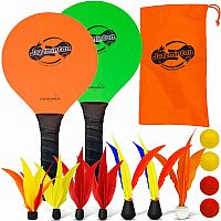 Jazzminton Sports Paddles.