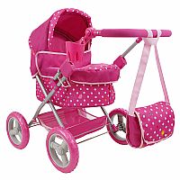 Sunshine Dots Deluxe Doll Pram  