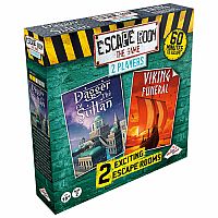 Escape Room The Game - 2 Player Dagger of the Sultan and Viking Funeral. 