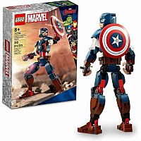 Marvel: Captain America Construction Figure - Retired