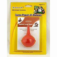 Lens Paper & Rubber Bulb Blower