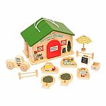 Market Day Wooden Playset