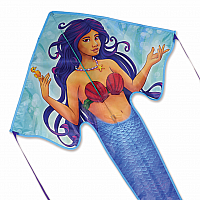 Large Easy Flyer Kite - Marina Mermaid.