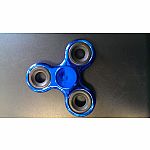 Metallic Fidget Spinners.
