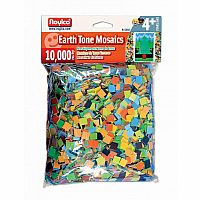 Earth Tone Mosaic Pieces