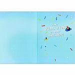 Sea Life Birthday Card  