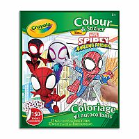 Colour & Sticker - Spidey & Friends