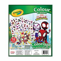 Colour & Sticker - Spidey & Friends