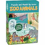 Zoo Animal Match Up Game and Puzzle 