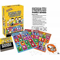 Peanuts Family Bingo.