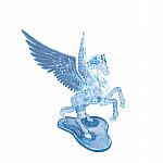 Deluze Crystal 3D Puzzle - Pegasus
