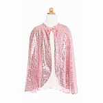 Precious pink Sequins Cape - Size 5-6