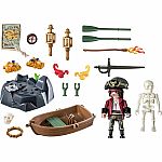 Pirates: Starter Pack Pirate with Rowing Boat - Retired