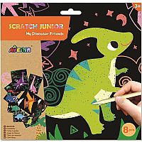 Scratch Art Jr My Dinosaur Friends.