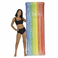 Rainbow Haze Deluxe Glitter Pool Raft  