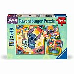 Disney Stitch: Aloha Stitch 3x49 - Ravensburger