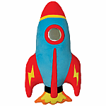 Scented Rocket Embroidered Pillow