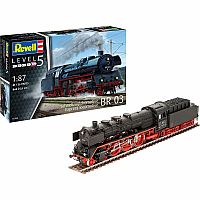 Express Locomotive BR 03 1/87 Scale - Model Kit