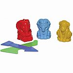 Sands Alive! Jungle Friends Moulds and Tools