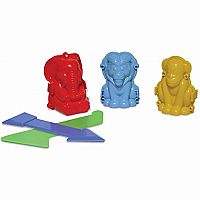 Sands Alive! Jungle Friends Moulds and Tools