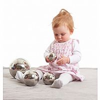 Sensory Reflective Balls - Silver.