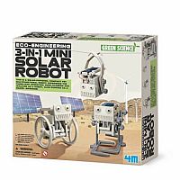 Eco-Engineering - 3-in-1 Mini Solar Robot.