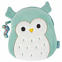 Squishmallows Original Squishville Zippered Pouch - Winston Owl.