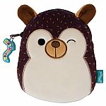 Squishmallows Original Squishville Zippered Pouch - Hans The Hedgehog