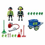 City Action: Street Cleaning Team