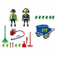 City Action: Street Cleaning Team