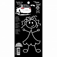 Family Car Stickers - Teen Girl  