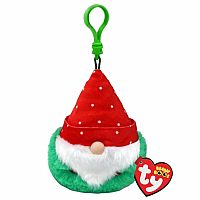 Topsy the Christmas Gnome - Ty Beanie Boos Clip - Retired